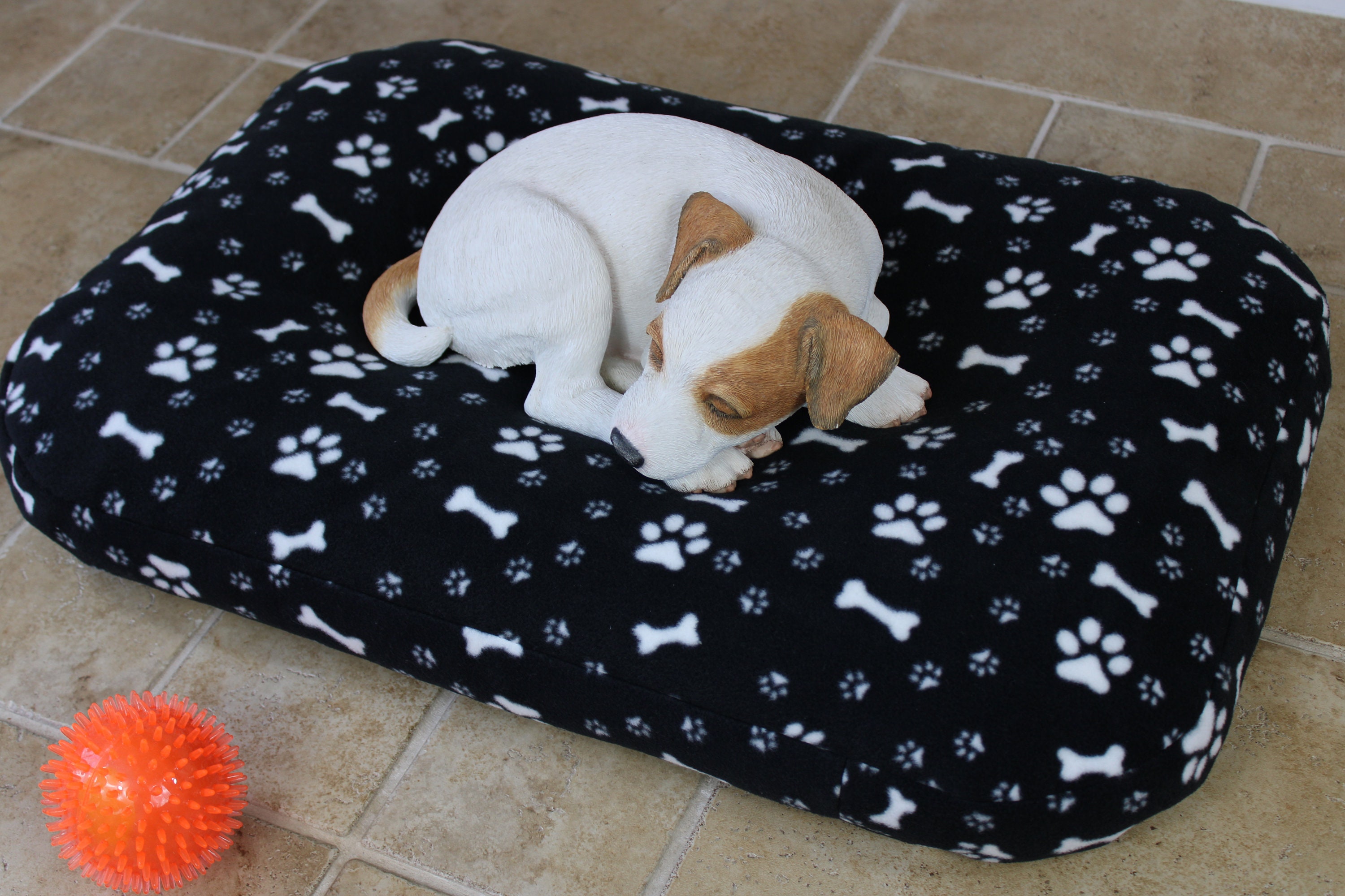 Bean Bag Dog Puppy Bed Luxury SmallMedium Orthopaedic Dog Etsy