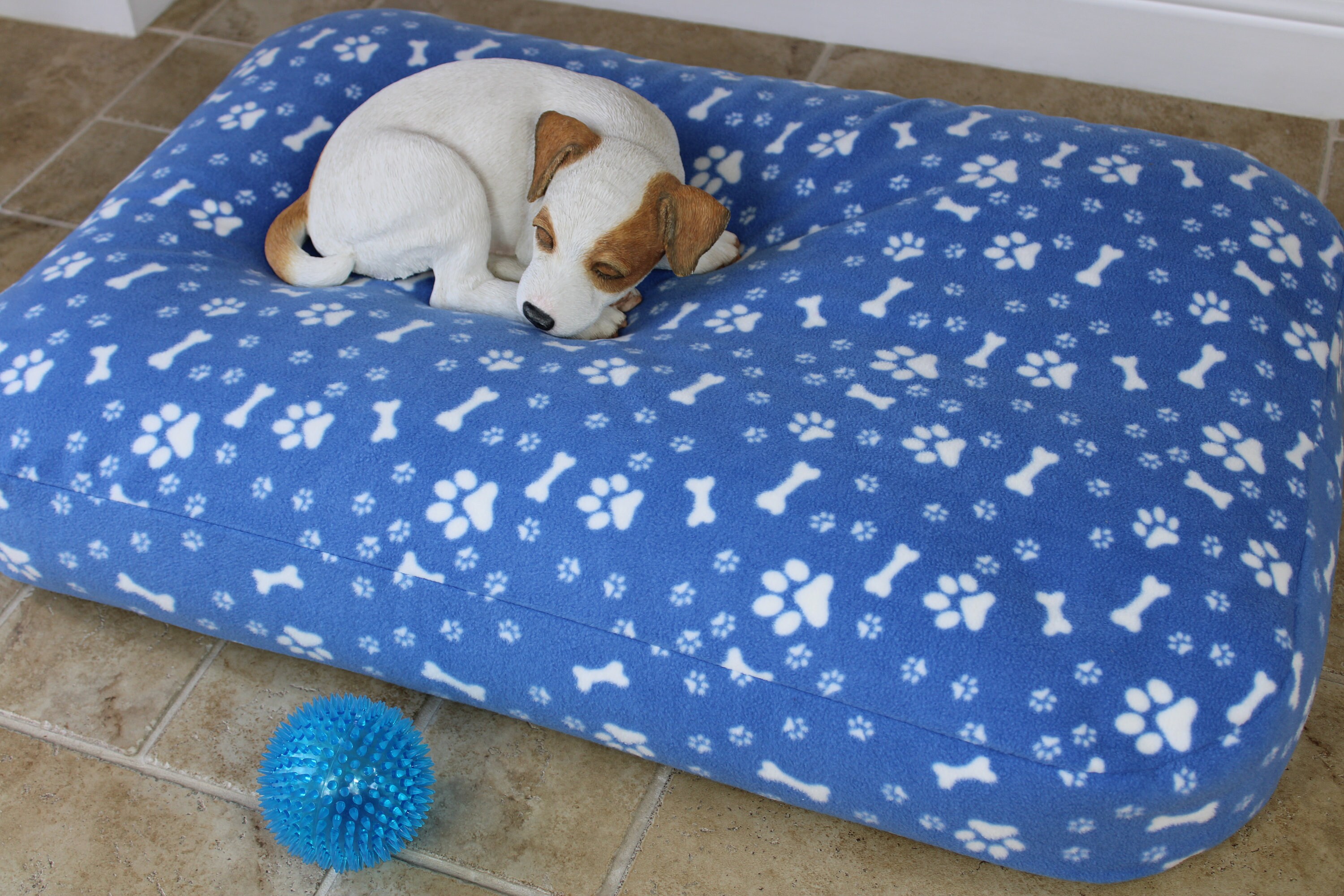 Luxury Bean Bag Dog Bed Dog Crate Mattress Bed Mediumlarge Etsy
