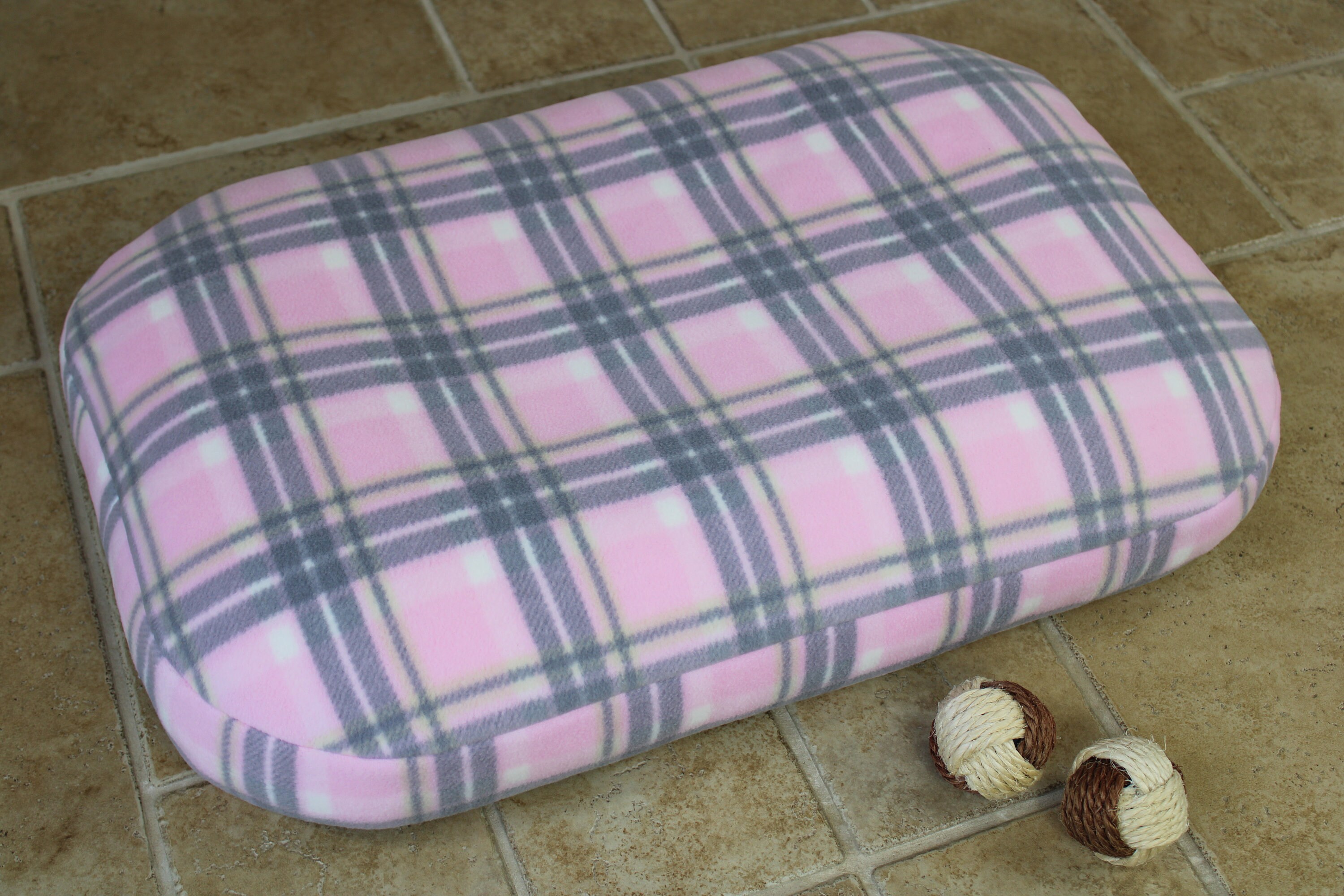 Luxury Bean Bag Cat Bed Small Dog Cushion Pillow Bed Calming Etsy UK