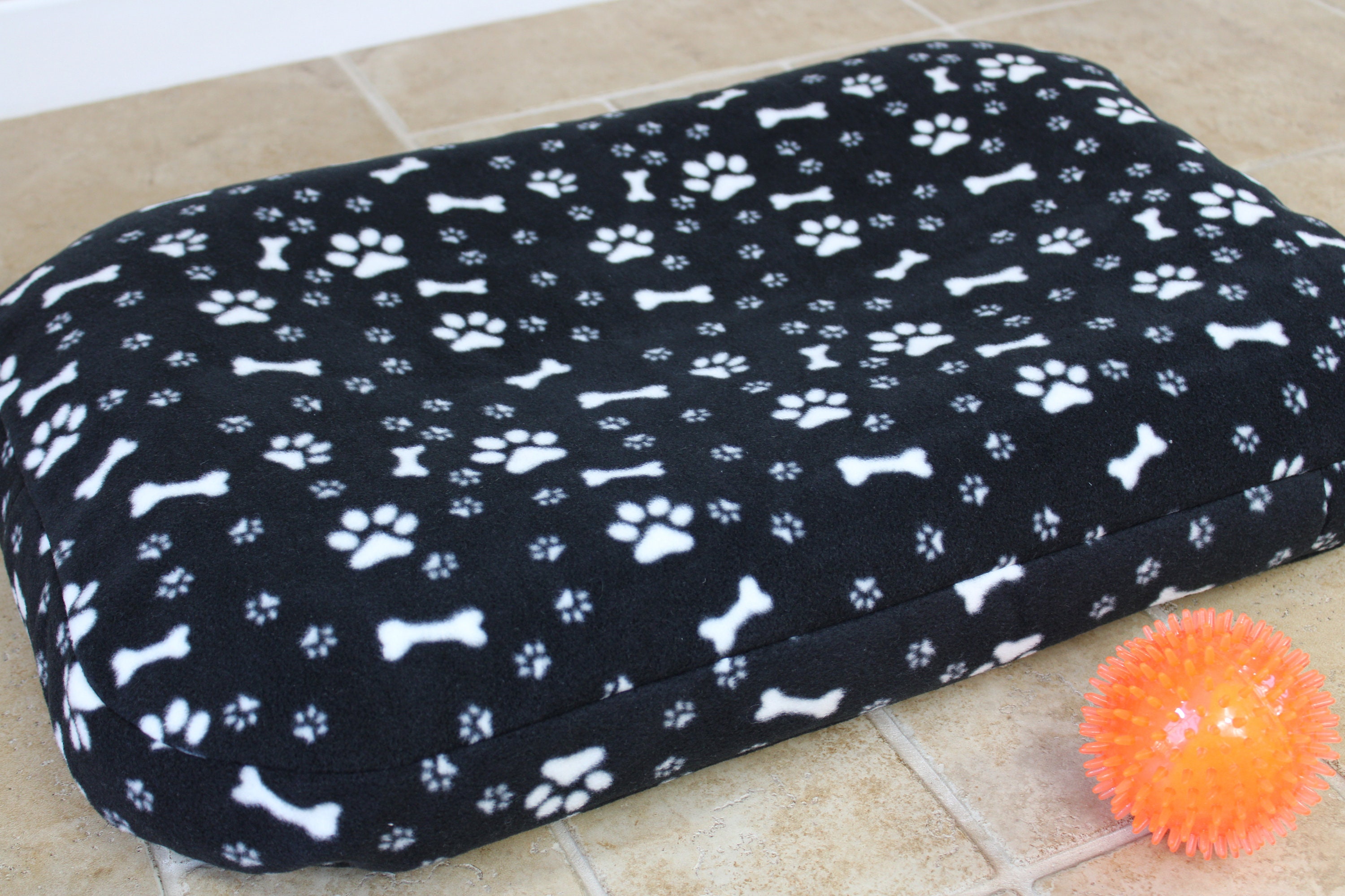 Bean Bag Dog Puppy Bed Luxury SmallMedium Orthopaedic Dog Etsy