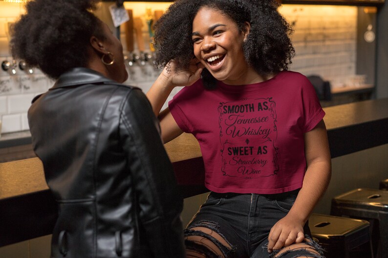 Smooth As Tennessee Whiskey Sweet As Strawberry Wine SVG ...