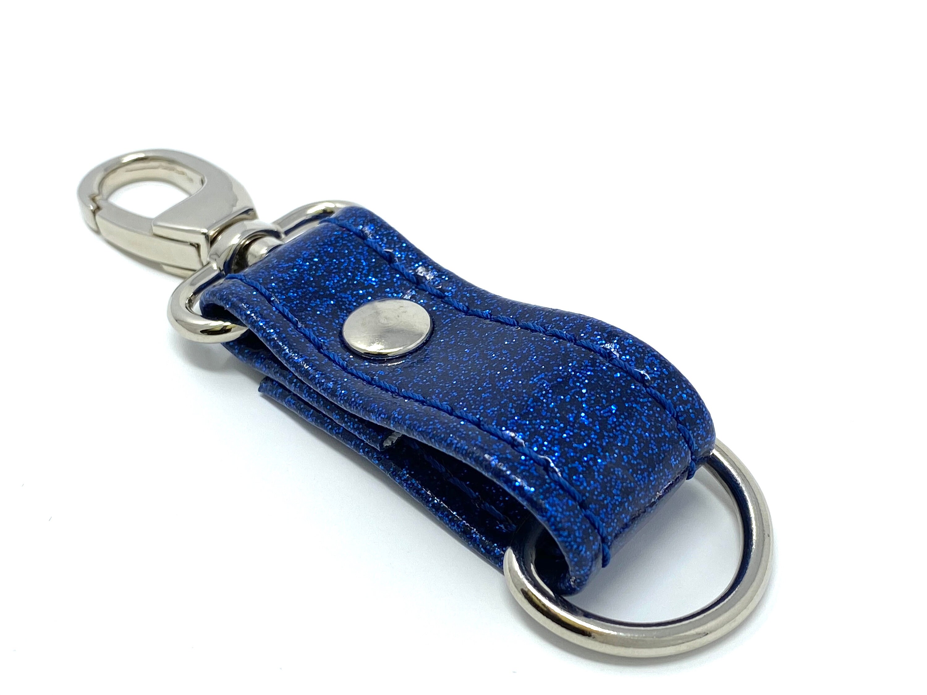 Keyring / Keychain Multiple Colours - Metal Flake, Glitter