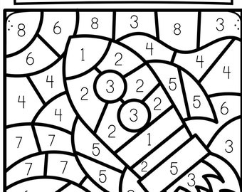 Color By Numbers Etsy