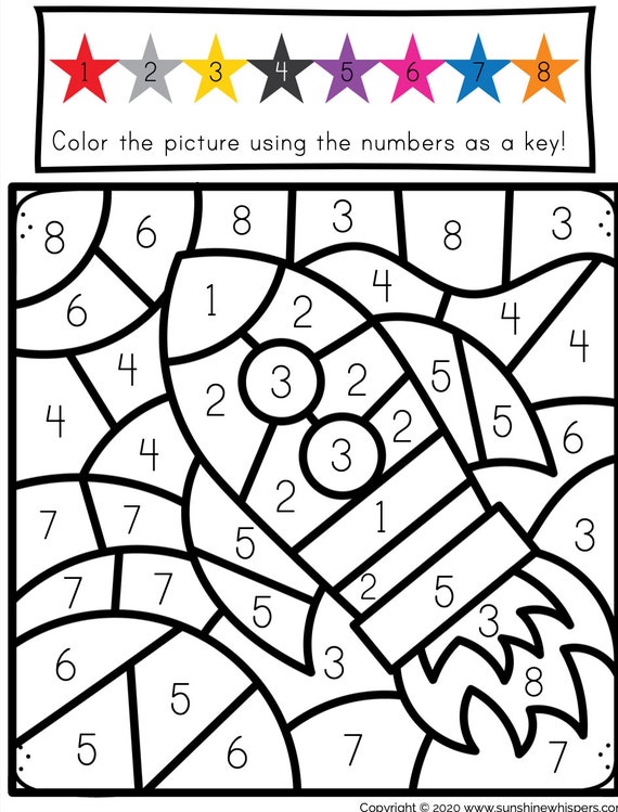 color pages color pages printable color by number color by etsy