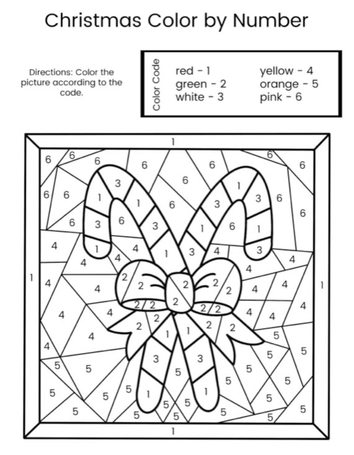Color Pages/Color Pages Printable/Color By Number