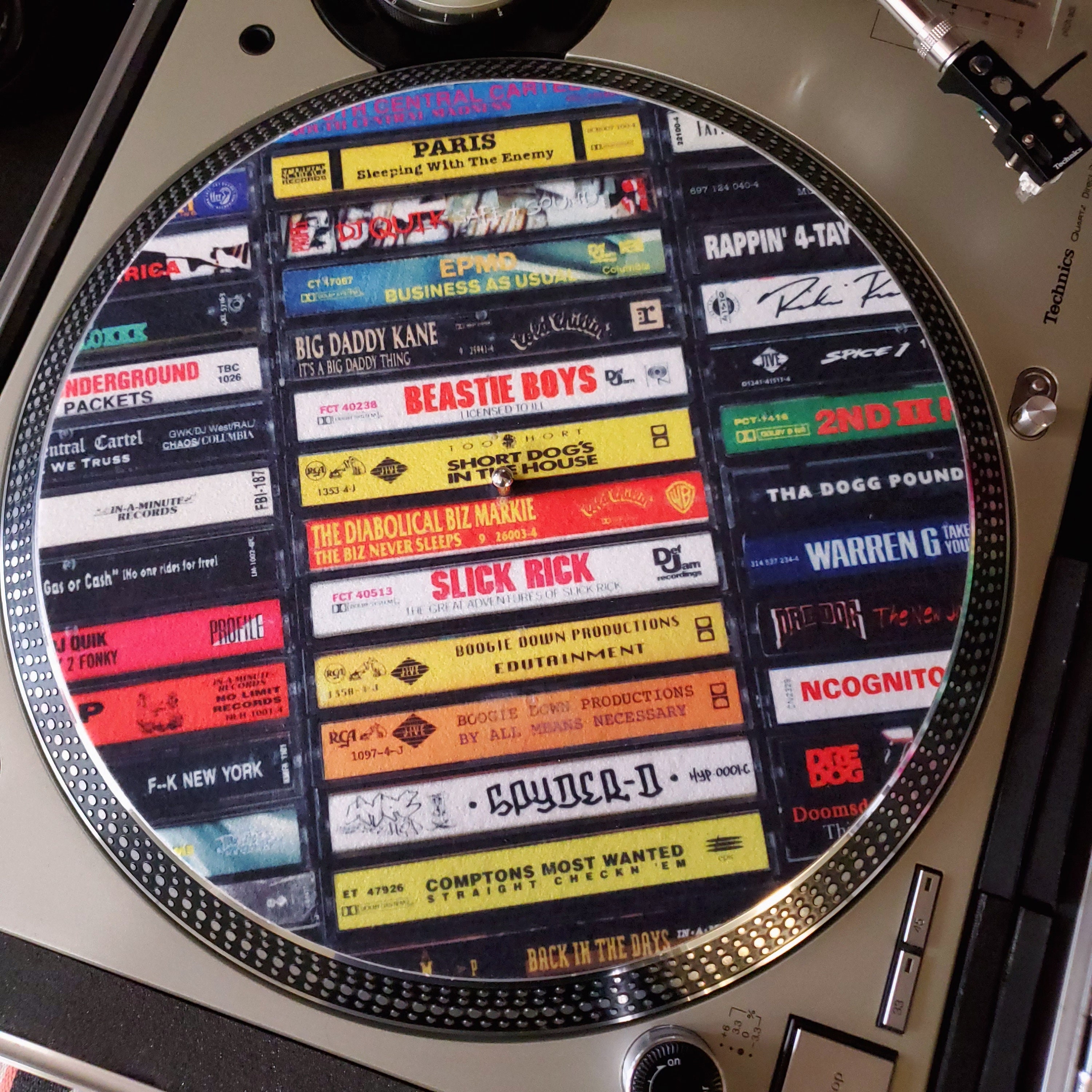 Hip Hop Cassette Slipmat 12 Etsy