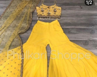 Haldi Outfit - Etsy