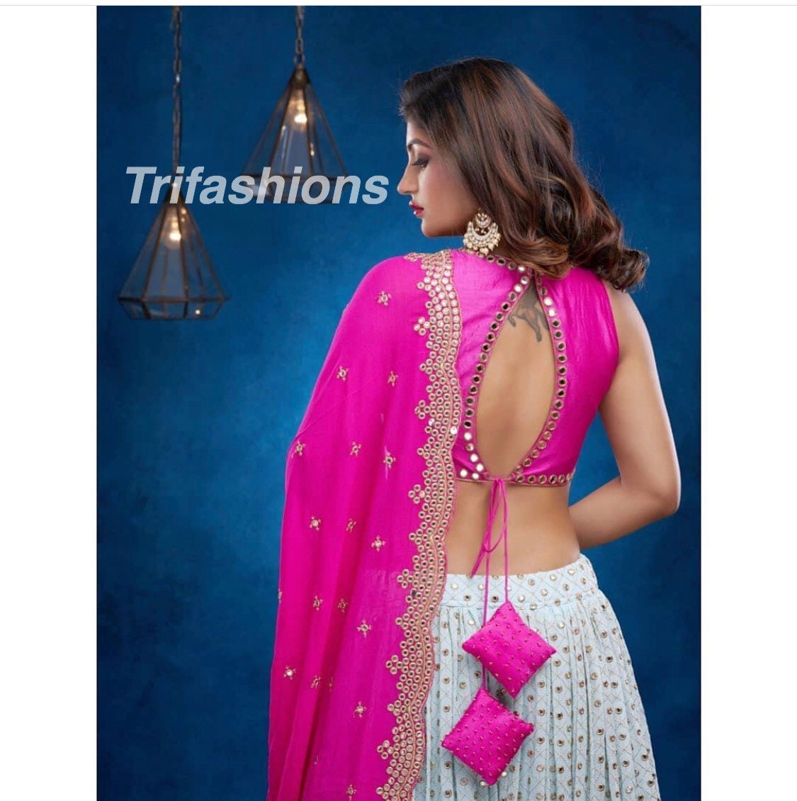 Pure Indian Silk Top for Women Blouse Party Wear for Indian - Etsy Singapore