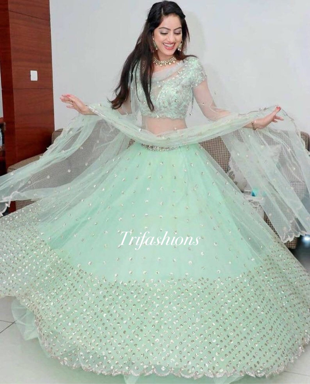 party wear lehenga girls