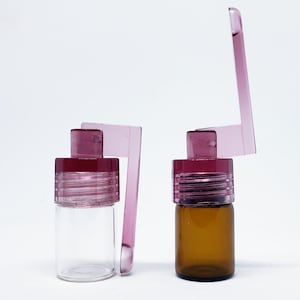 Portion Control Storage With Handy Attached Flip Top Mini Scoop For Travel, Pocket or Purse image 6