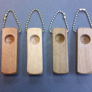 Key Chain Wood Pipes