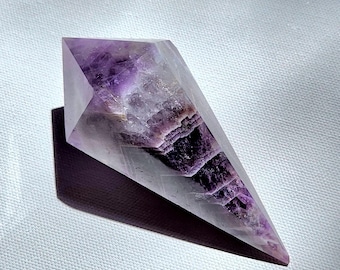 Amethyst  DT • 4.5" Dream Amethyst Wand • crystal wand point double terminated •  crystal gift alter crystal home decoration display
