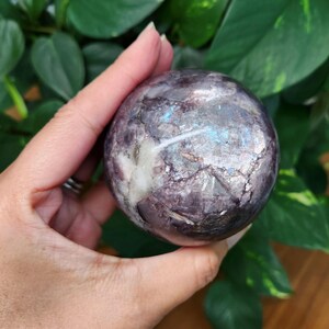 Purple mica sphere - Etsy 日本