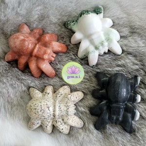 Spinnen schnitzen • Große Kristall Spinne • Halloween Dekoration Spinne Geschenk, extra große Spinnen