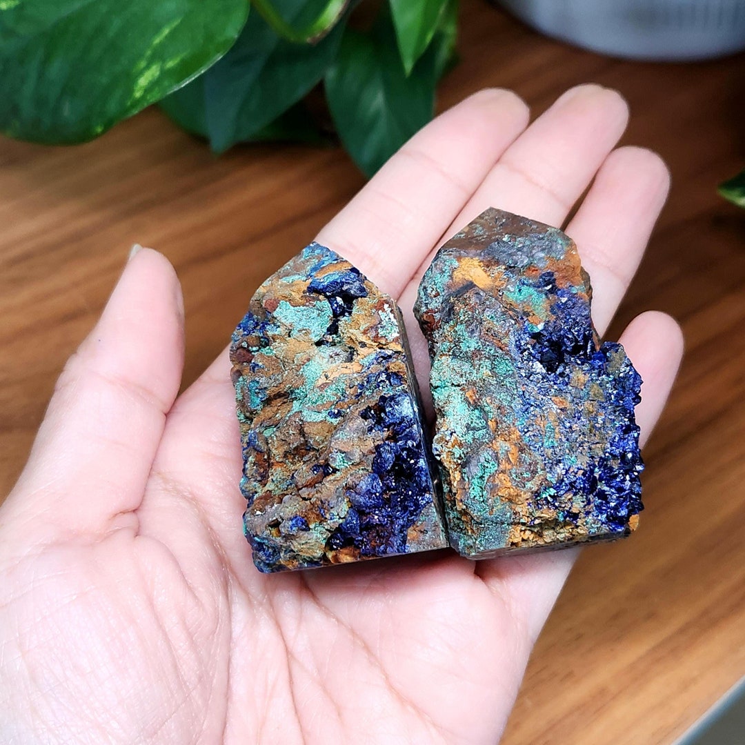 Azurite Malachite Point • 2.2