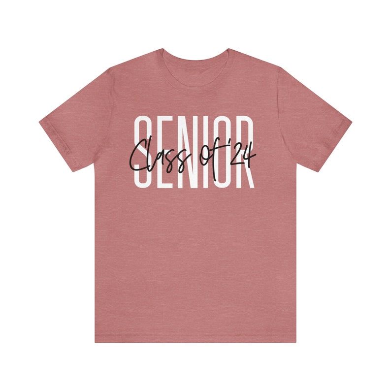 Senior Class of 2024 Tshirt Graduation 2024 Gift 24' Etsy
