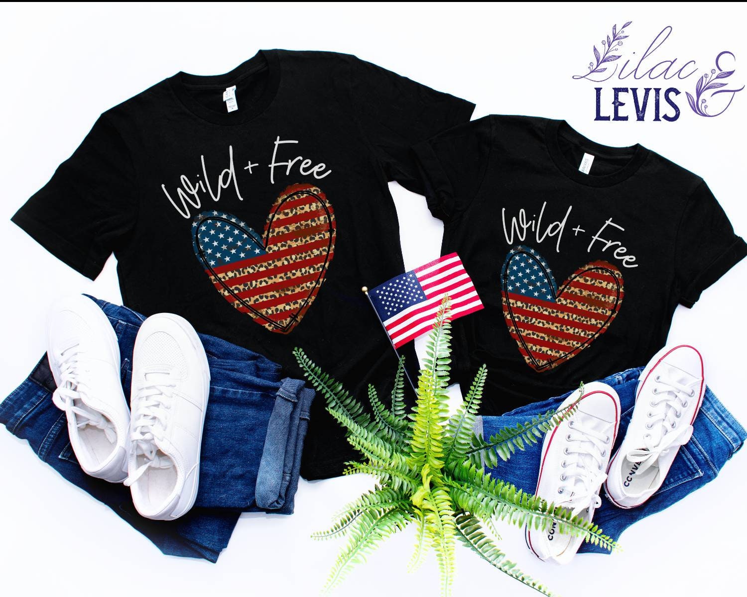 mommy and me matching fourth of july outfits