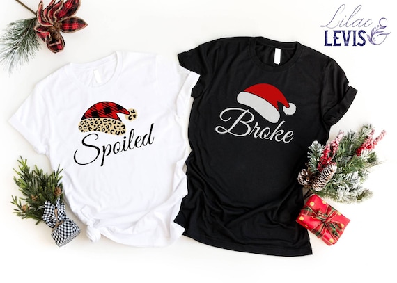 Spoiled - Spoiled And Broke Couples Wedding Engagement Tees Spoiled - Spoiled And Broke Couples Wedding Engagement Tees