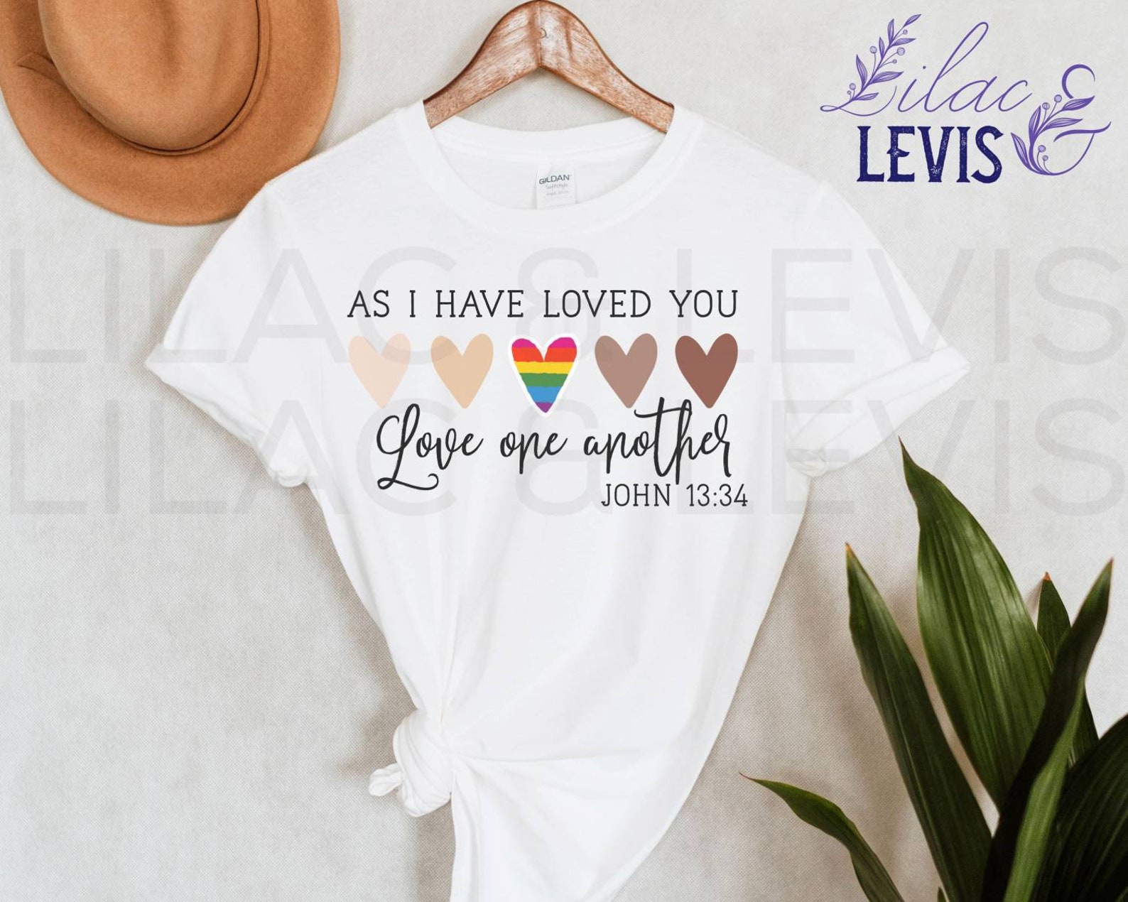 as i have loved you love one another shirt