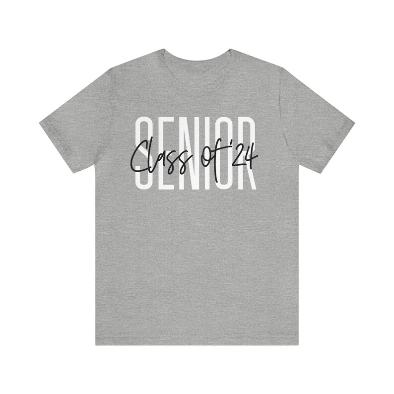 Senior Class of 2024 Tshirt Graduation 2024 Gift 24' Etsy