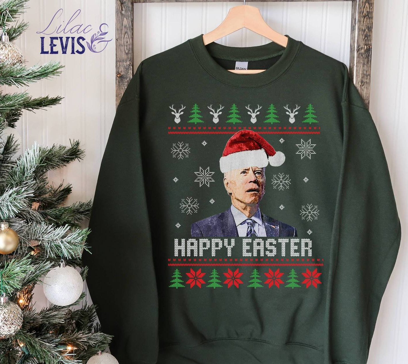Hooded ugly deals christmas sweater