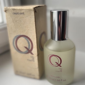 Vintage Oriflame OQ Eau de Toilette – 50 ml – 1990-talet – Unisex – Sällsynt och utgående