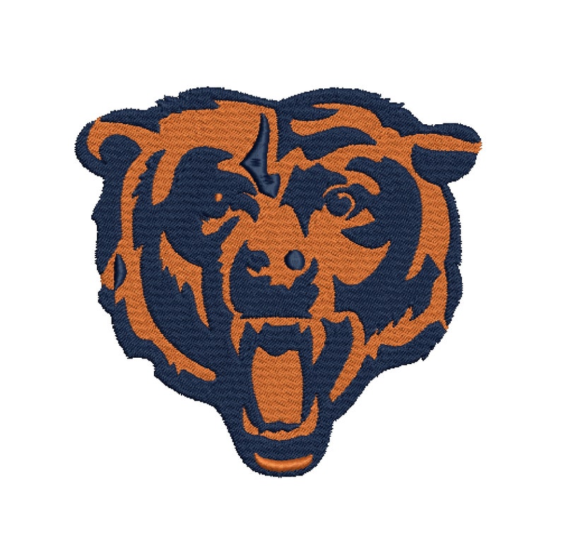 Chicago Bears Embroidery 5 sizes embroidery designs machine Etsy