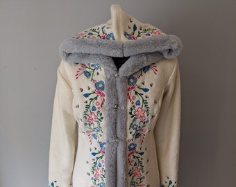 Winter Jester inspired coat guide and patterns - With embroidery design