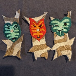 Forest spirit embroidery file pack