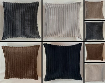 Handmade Jumbo Cord Cushion Cover