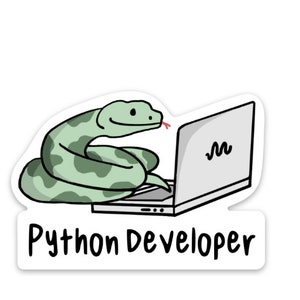 Python Developer | Tech Pun Stickers