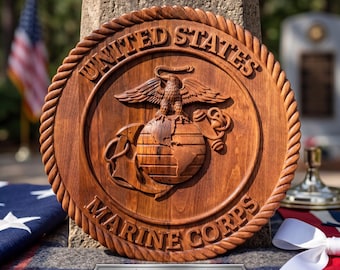 United States Marine Corps Emblem - Cast 8
