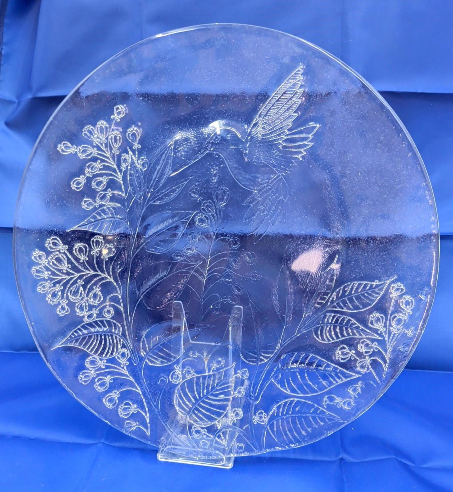 ピルグリムグラスハンドメイド13インチ大皿 Pilgrim Glass 13” Platter - Etsy