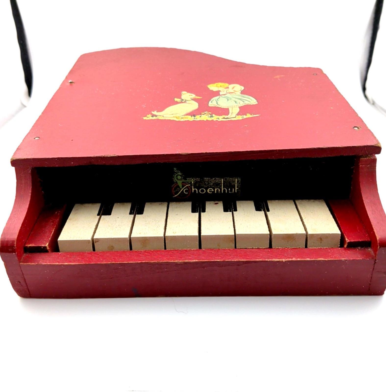 Vintage Schoenhut Toy Piano - Etsy