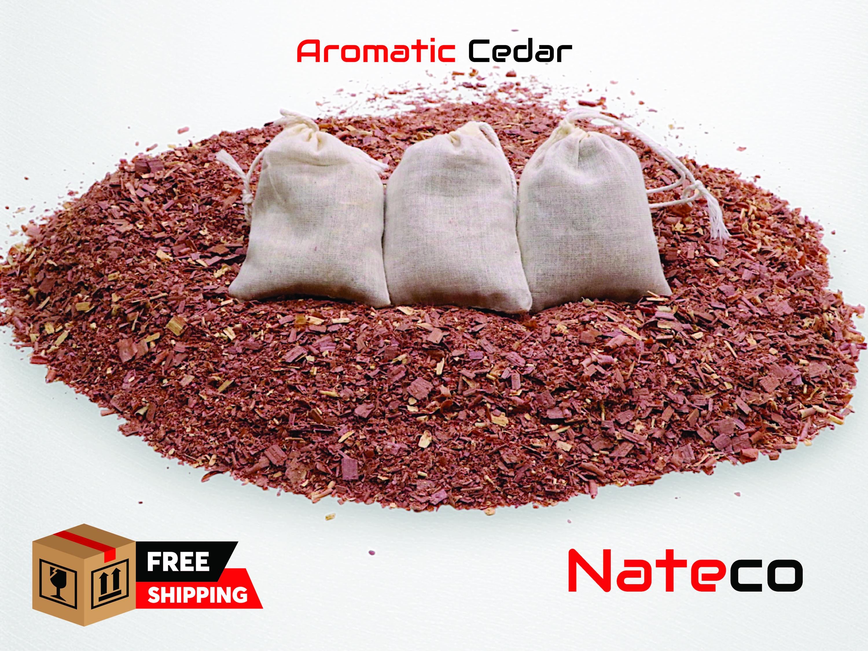 Aromatic Cedar Chips Aromatic Sachet Bags - Pack of 10