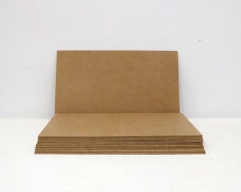 24 Pack of 1/8&quot; (3mm) MDF 12&quot; X 20&quot; Glowforge CNC Crafting - Choose the number of Packs