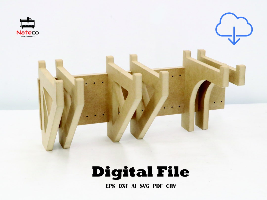 Modular Clamp Rack Storage System Plans Digital File - Etsy