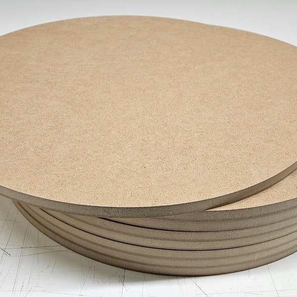 SALE - Imperfects - Pack of 8 - 18" Rounds - 1/2" MDF - DIY