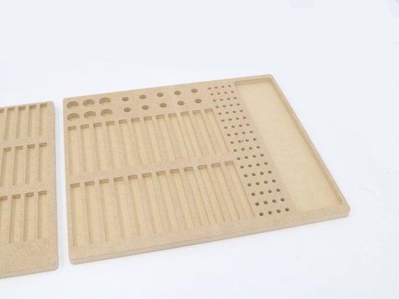 Digital File Router Bit Organizer Storage Trays for CNC Routers Home ...