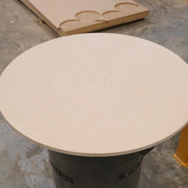 3 Unfinished Round Wood Table Top Etsy