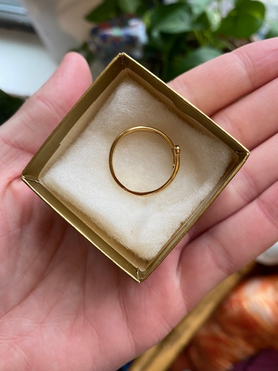 1983 Vintage Avon Stackable Ring in Original Pack… - image 3