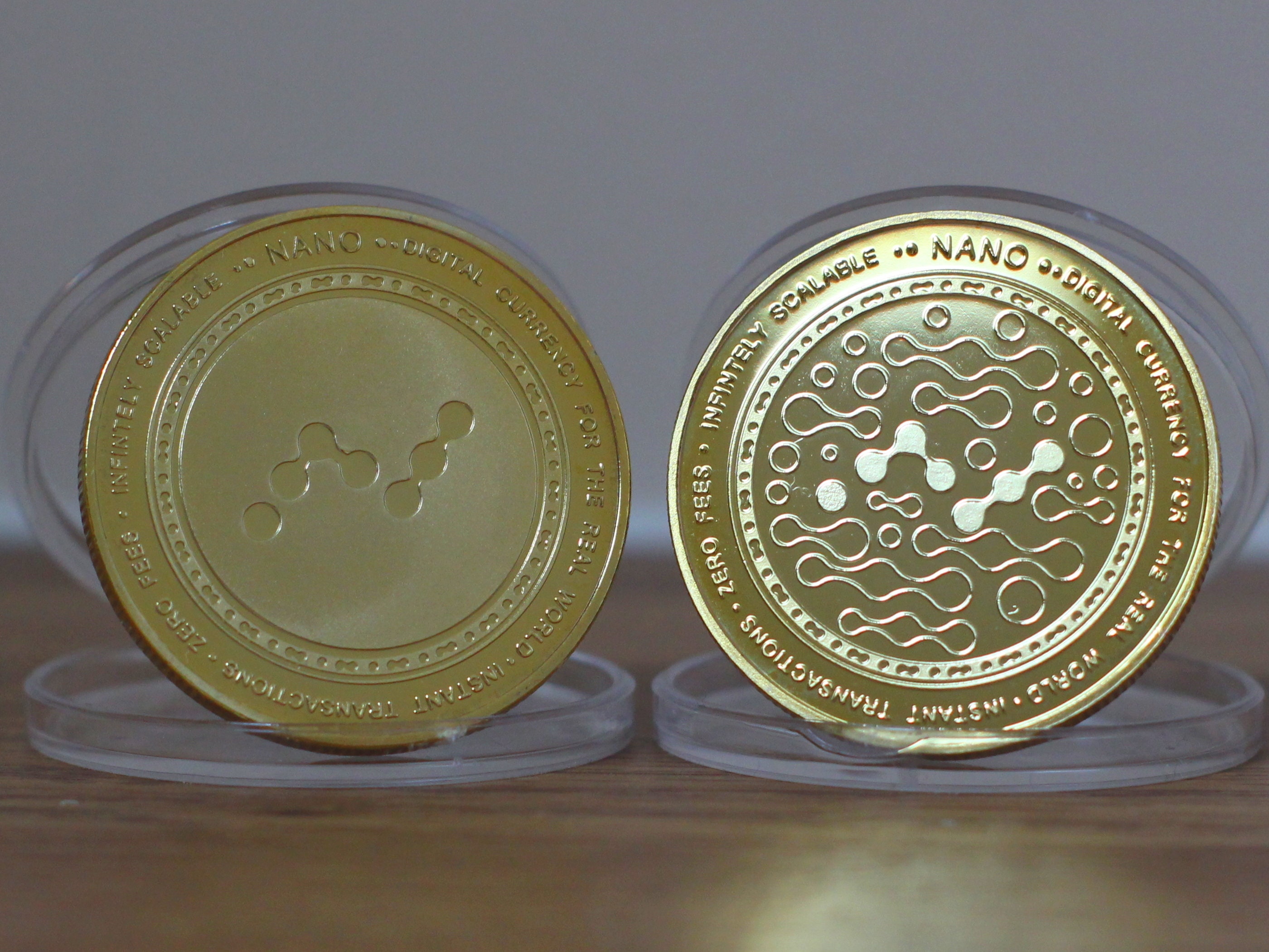 NANO Nano Physical Crypto Coin Etsy