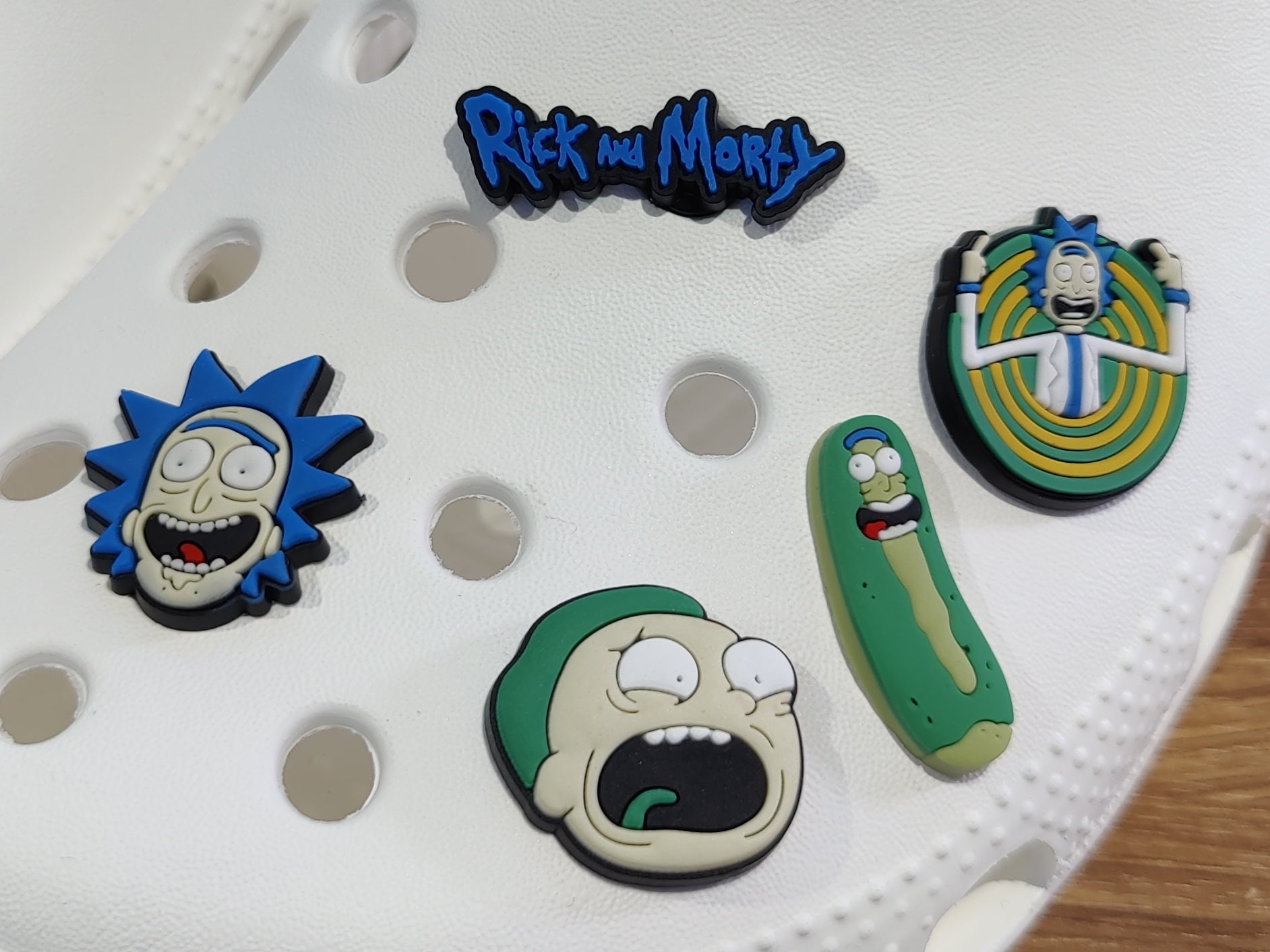 Rick & Morty Shoe Charms (5 PACK)