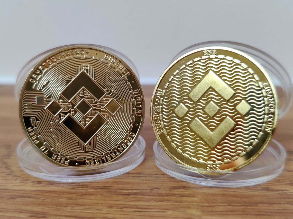 BNB Binance Physische Krypto Münze | Etsy