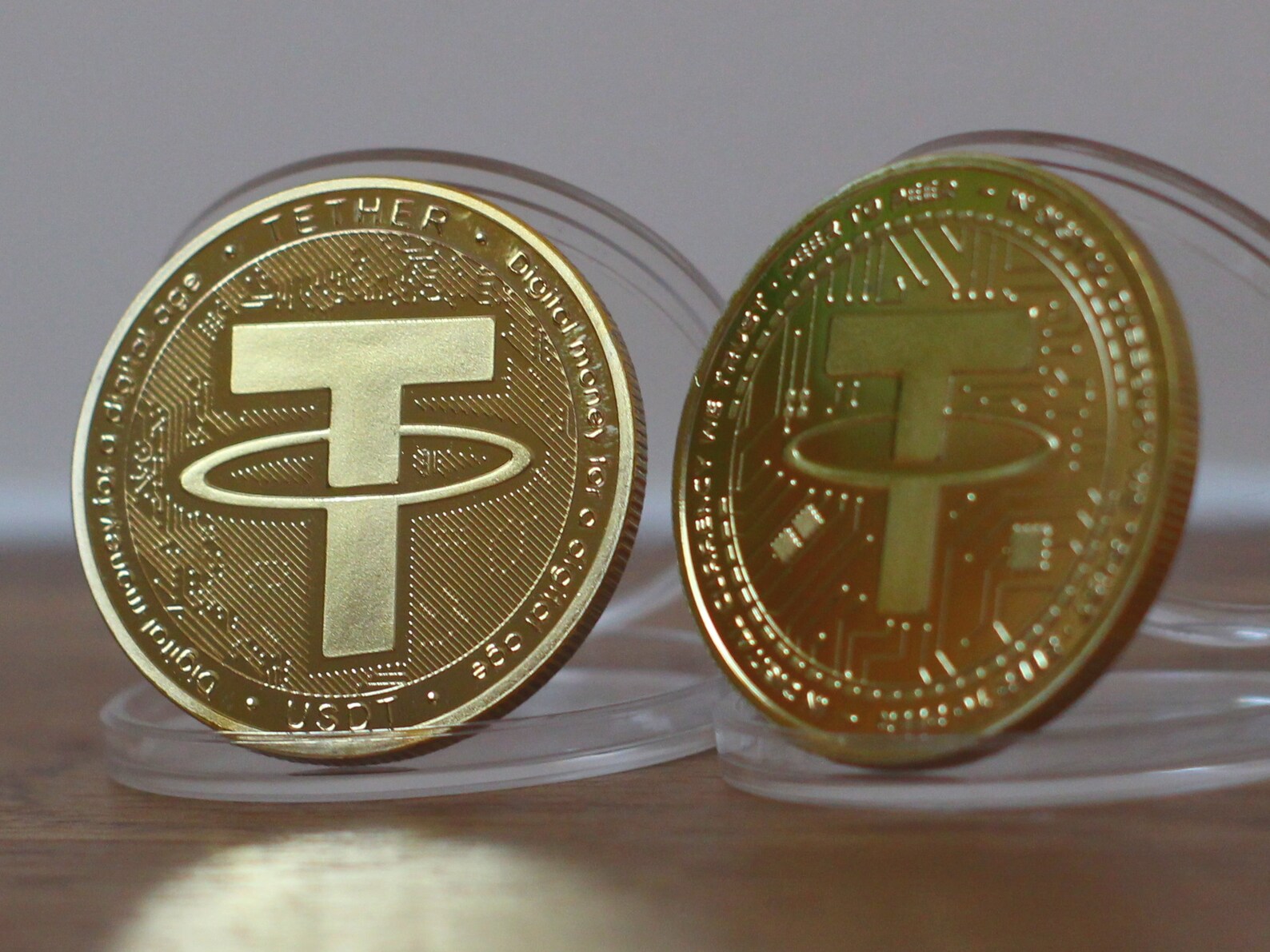 USDT Tether Physical Crypto Coin Etsy
