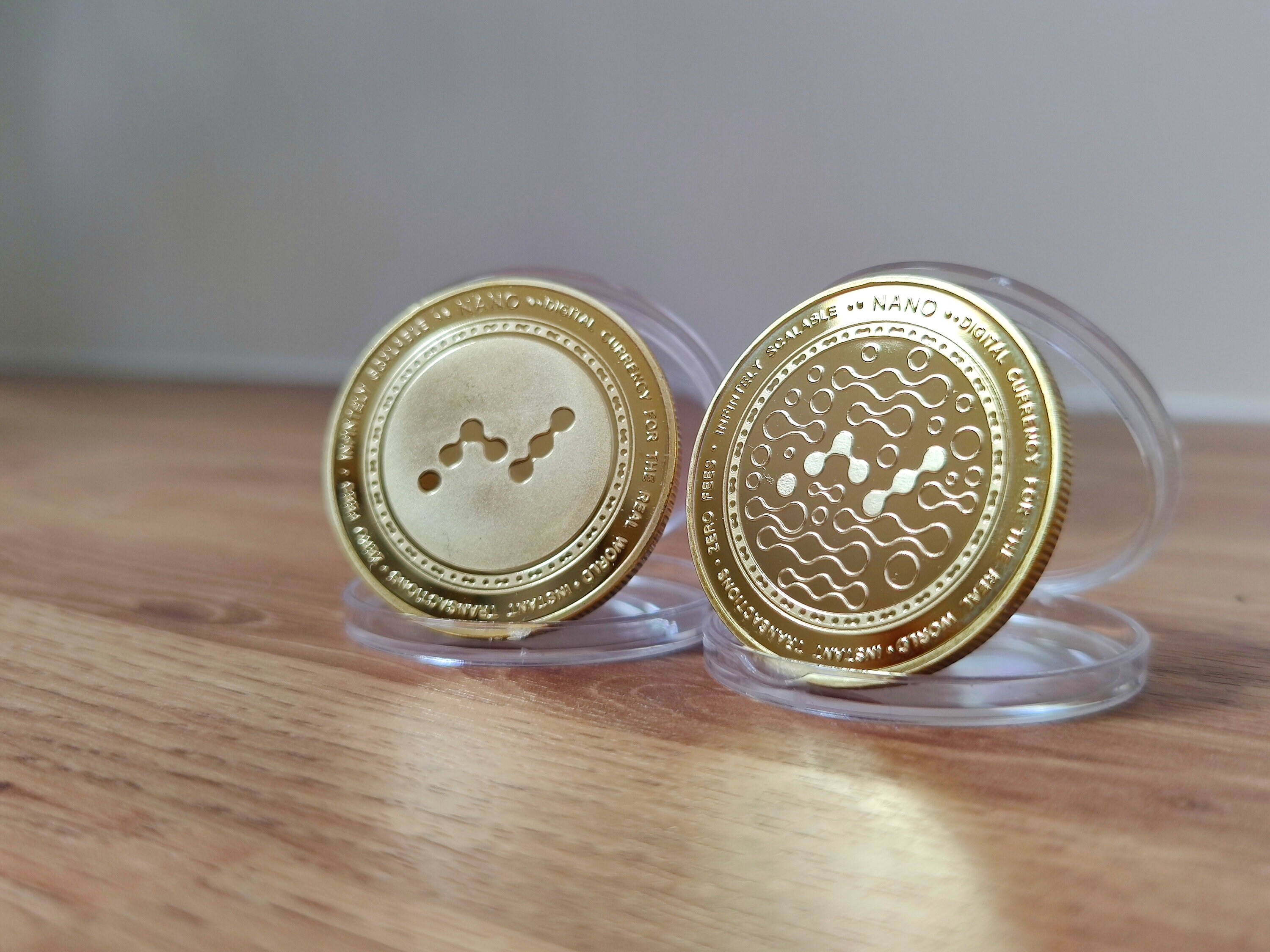 NANO Nano Physical Crypto Coin Etsy