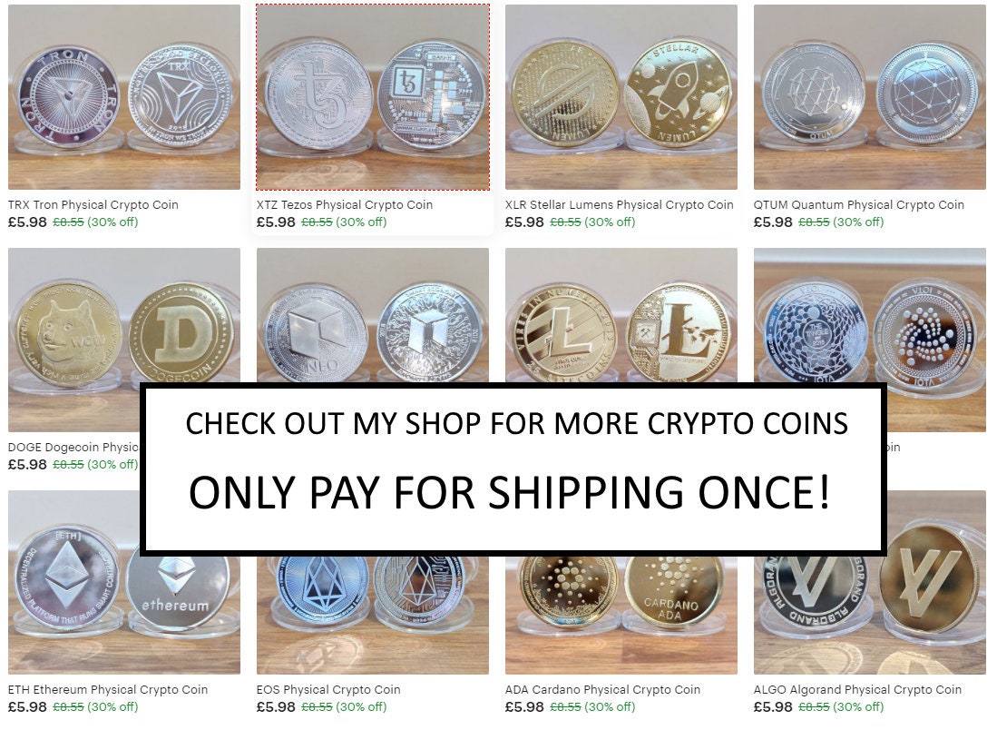 NANO Nano Physical Crypto Coin Etsy