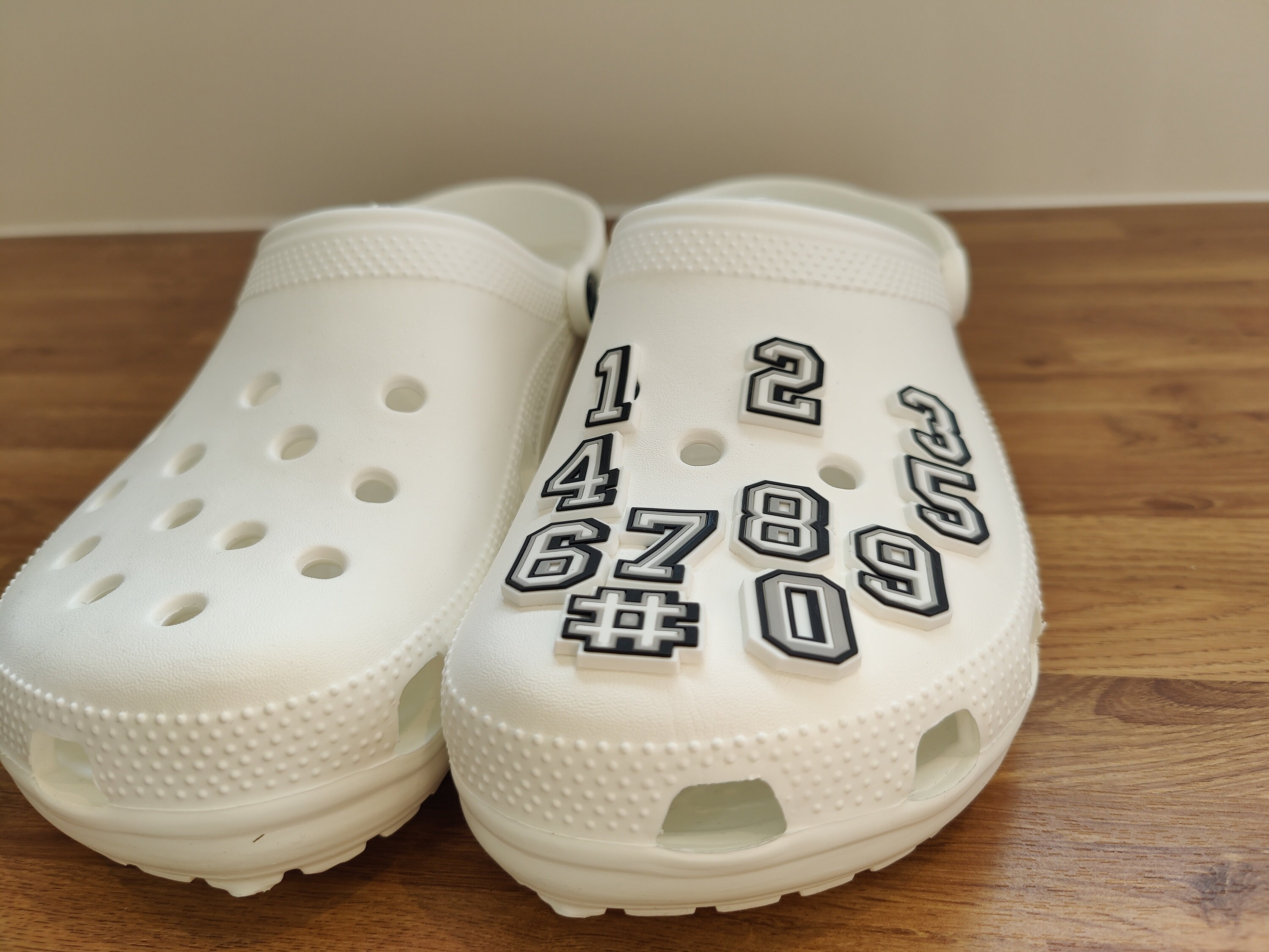 CUSTOMIZABLE Numbers/Letters Shoe Charms PERSONALISED Etsy