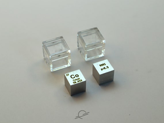 1cm Cube 99.95% Purity W Tungsten Metal Element Collection Periodic Table 
