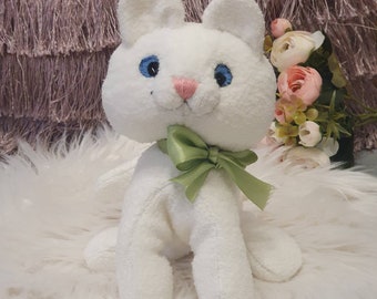 Cuddly soft cat stuffed animal, cuddly cat, cuddly toy cat